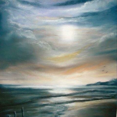 My pastel journey morning light