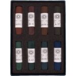 Open box of Dark 8 Soft Pastel set.