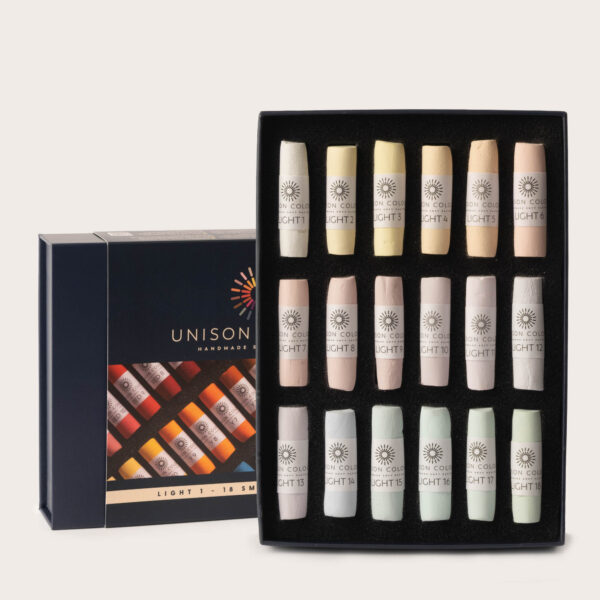 Light 1 18 small stick soft pastel set 1