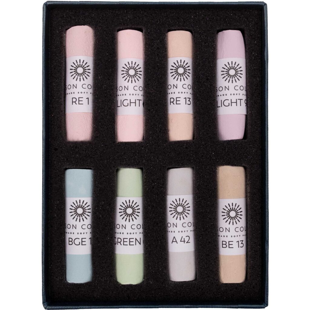 Open box of Light 8 Soft Pastel Set.