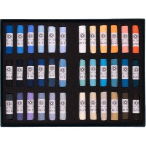 An open box of Michelle Lucking Beach 36 Set