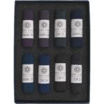 Open box of Midnight 8 Soft Pastel set.