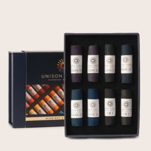 Midnight 8 small stick soft pastel set 1