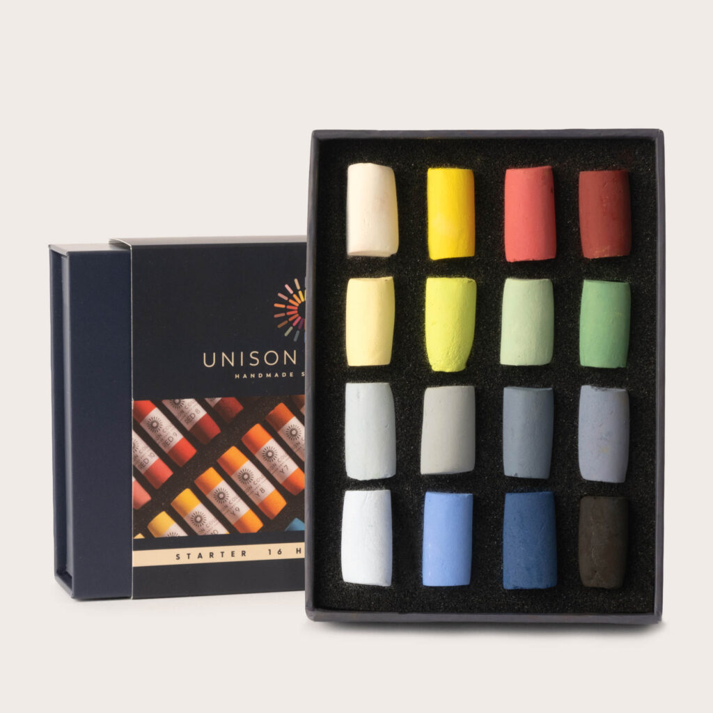 Starter 16 half stick soft pastel set 1
