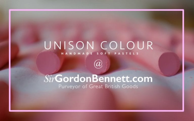 Unison Colour pastels, now available from Sir Gordon Bennett.