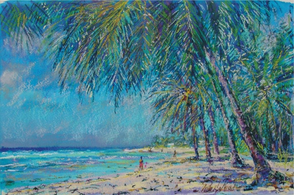 The versatility of unison colour pastels by peter wood barbados