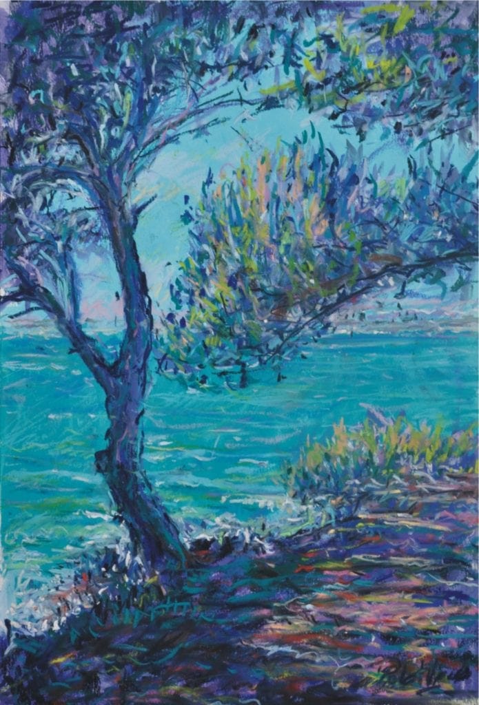 The versatility of unison colour pastels by peter wood provence coastal pines
