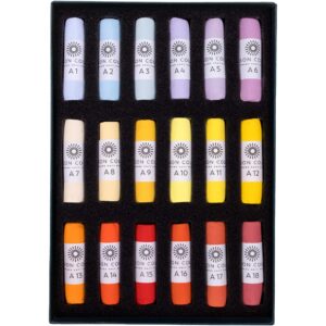 Open box of Additional 1-18 Soft Pastel Set.