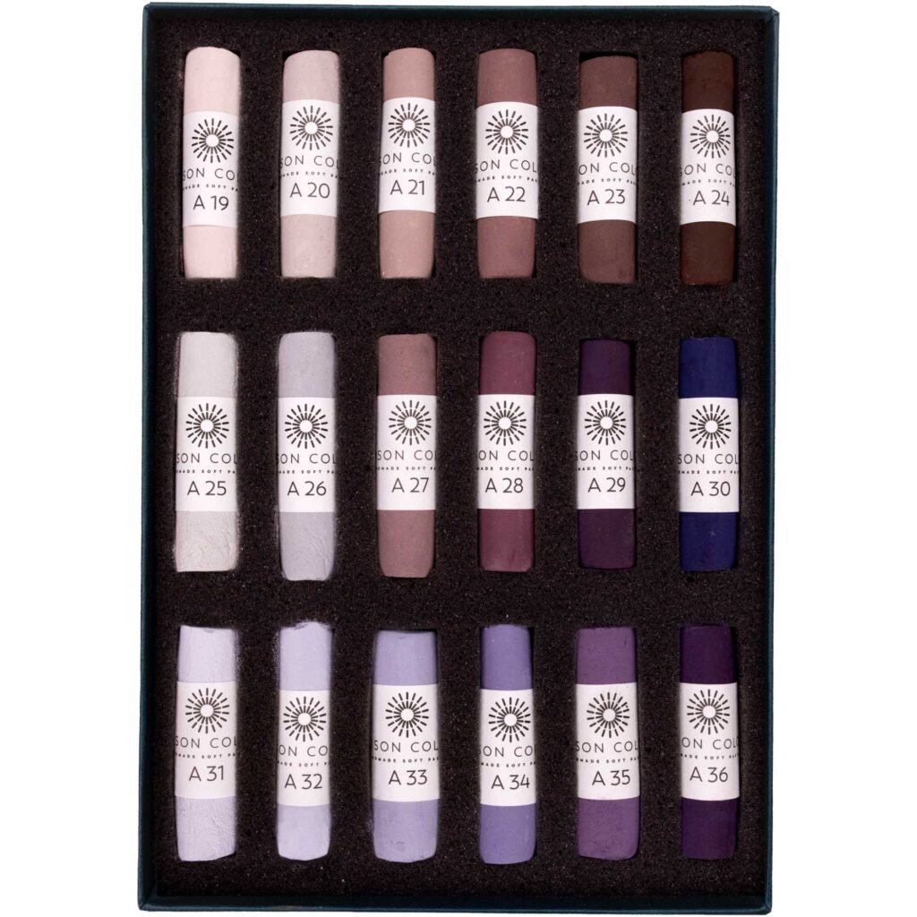 Open box of Additional 19-36 Soft Pastel Set.