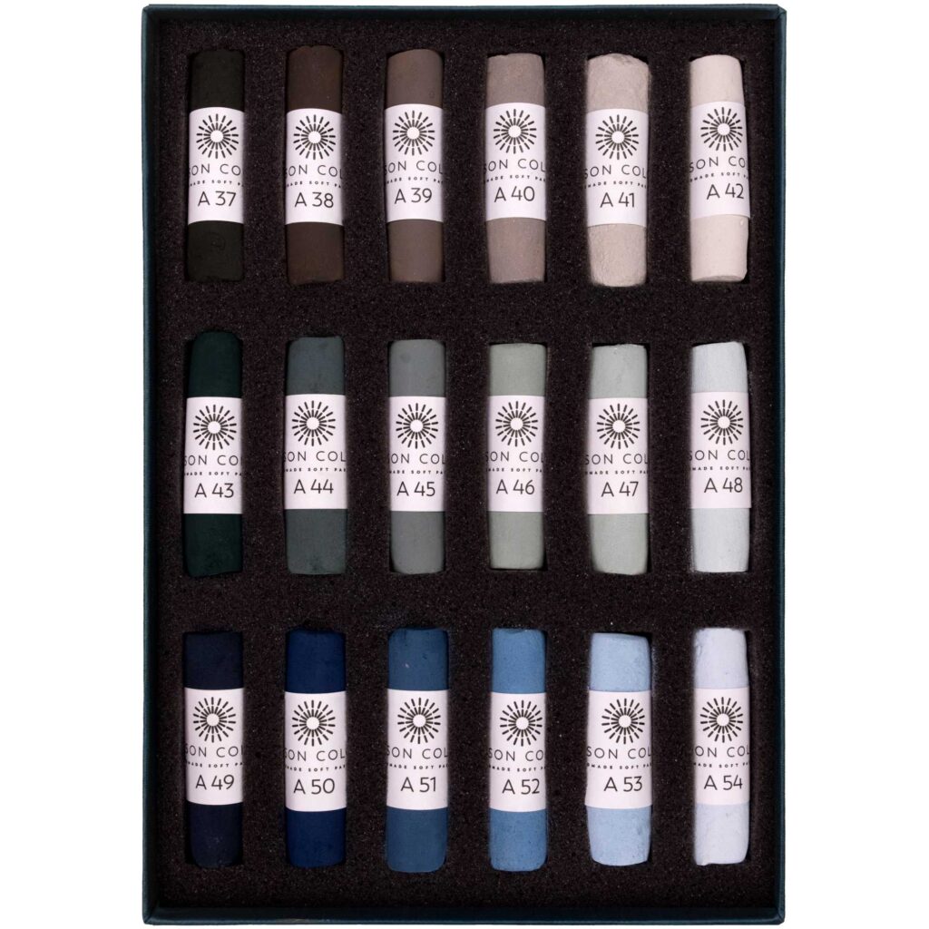 Open box of Additional 37-54 Soft Pastel Set.