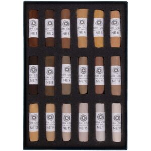 Open box of Natural Earth 1-18 Soft Pastel Set.