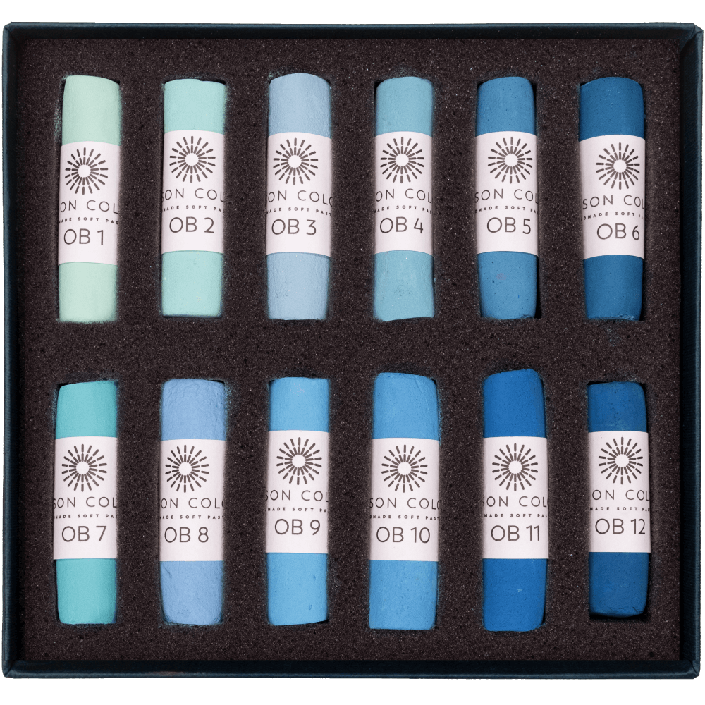 Ocean Blue 1-12 Set, in offener Schachtel.