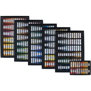 Open boxes of Full Range Soft Pastel Set.