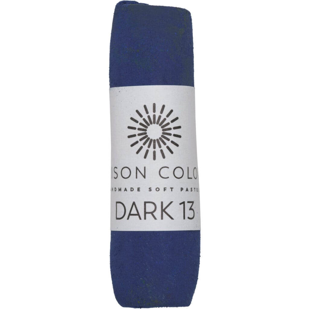 Dark 13 single soft pastel stick.