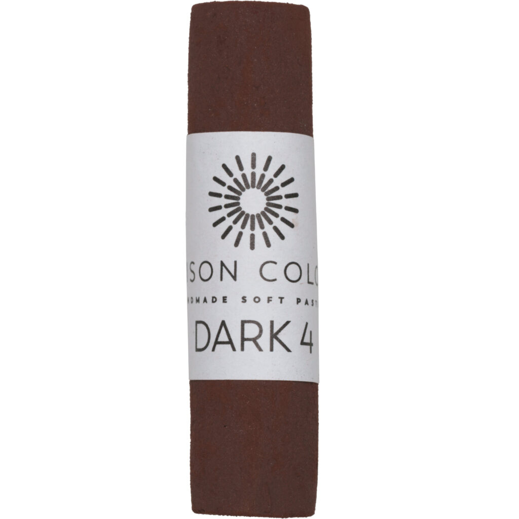 Dark 4 single soft pastel stick.