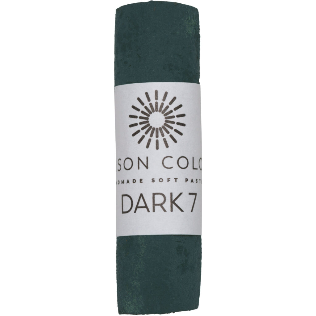Dark 7 single soft pastel stick.