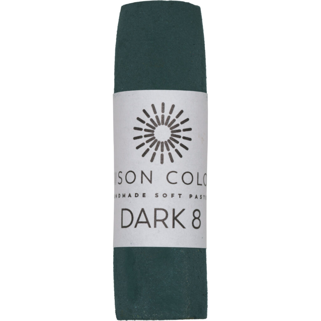 Dark 8 single soft pastel stick.