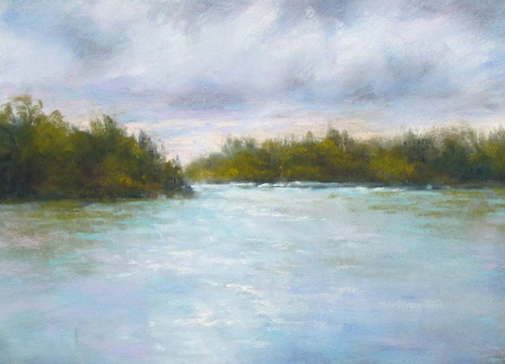 Daytime at the lake by leslie snider feat