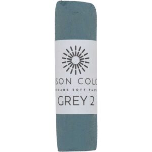 Grey 2 single soft pastel stick.