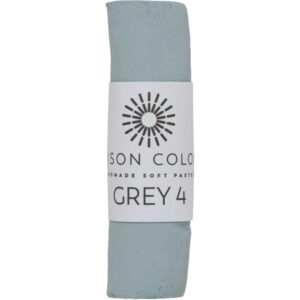 Grey 4 single soft pastel stick.