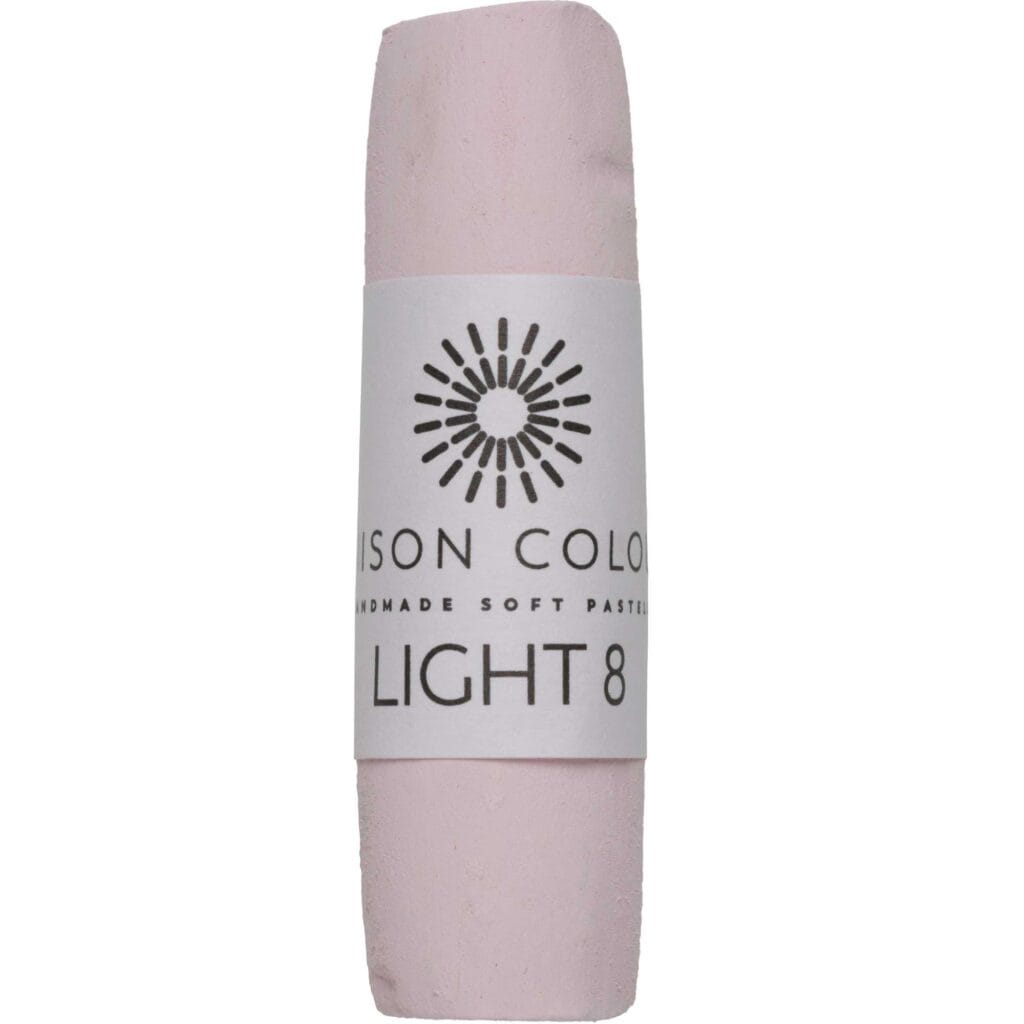 Light 8 single stick soft pastel.