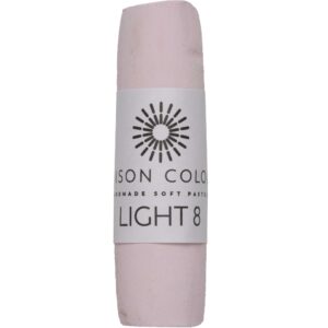 Light 8 single stick soft pastel.