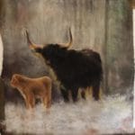 Pastel painting by Mridula Masi