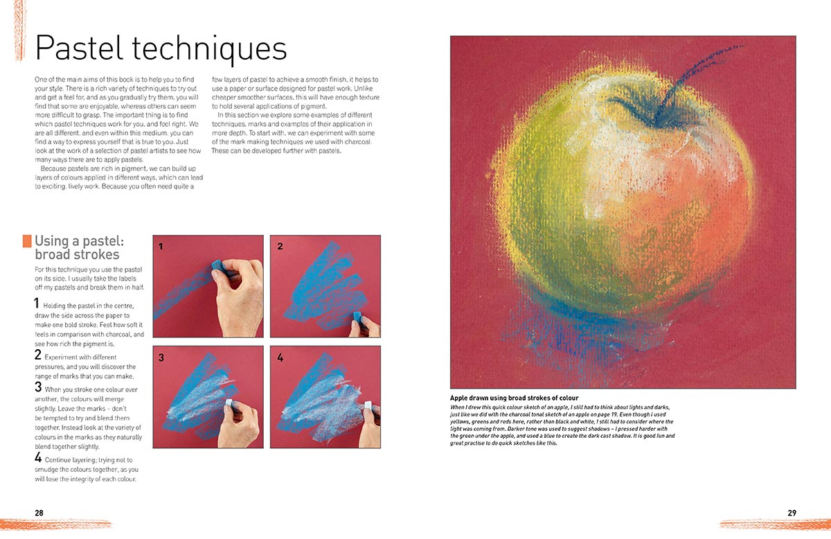 Pastels For The Absolute Beginner, by Rebecca de Mendonça 1