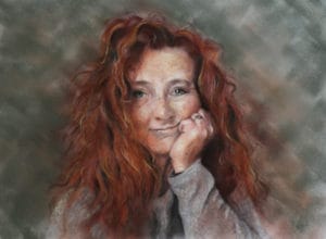 Self Portrait, by Estelle Robinson.