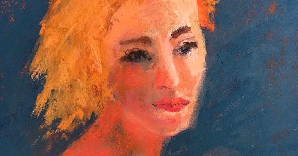 Reclaiming a failed pastel painting by neva rossi feat