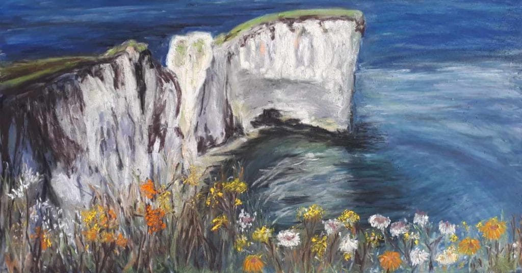 An artists experience pastel challenge with nina squire by mary waterfall feat
