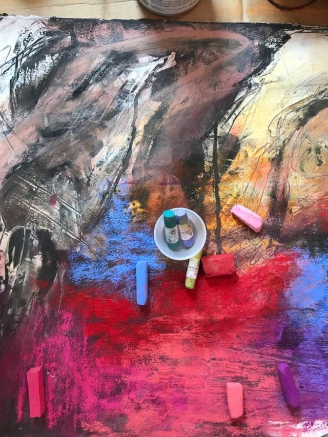 Soft Pastel and Clear Gesso Technique, by Cory Goulet Unison Colour