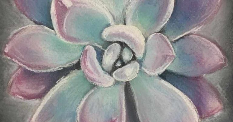 Soft Pastel and Clear Gesso Technique, by Cory Goulet