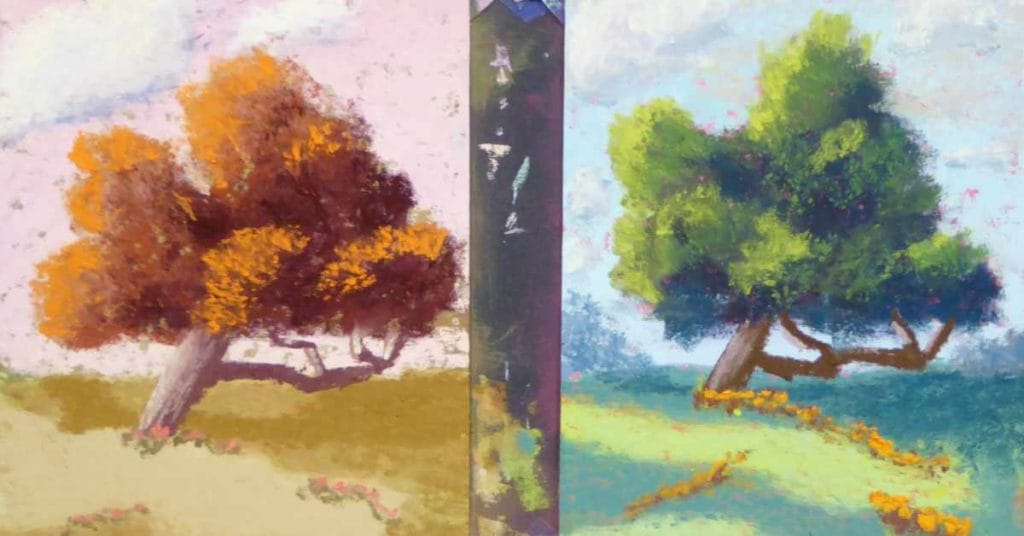 Plein air with soft pastels by randy hamburg feat