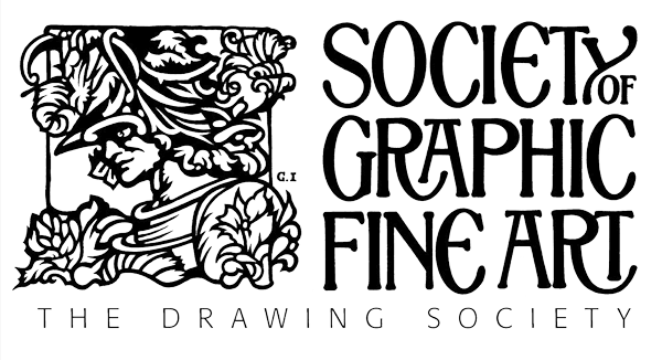 Society for graphic fine art sgfa logo dark