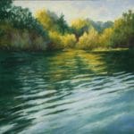 The finished painting of Enchanted Evening, by Susan Klabak.