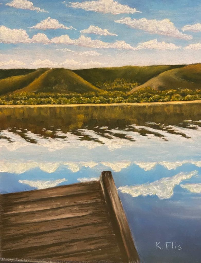 Morning reflections by kaitlyn flis