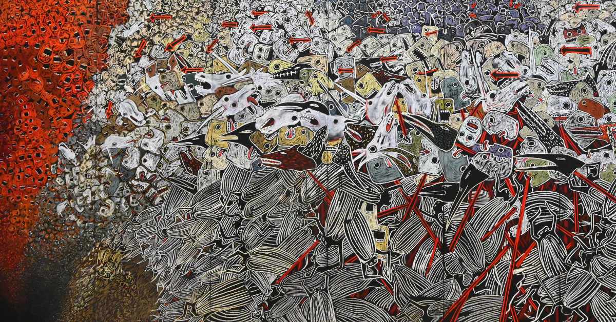 The Pastel is mightier than the sword: Part 1 by Jane Frere