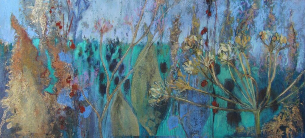 Entering the annual UK Pastel Society Exhibition 4 Oro, by Judy Tate.