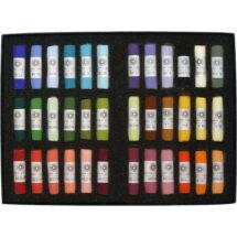 Open box of Gail Sibley 36 Soft Pastel set.
