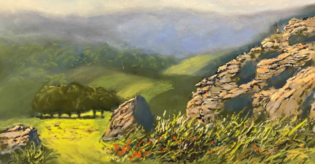 My 5 day pastel challenge with rebecca de mendonca by susan hunter guise feat