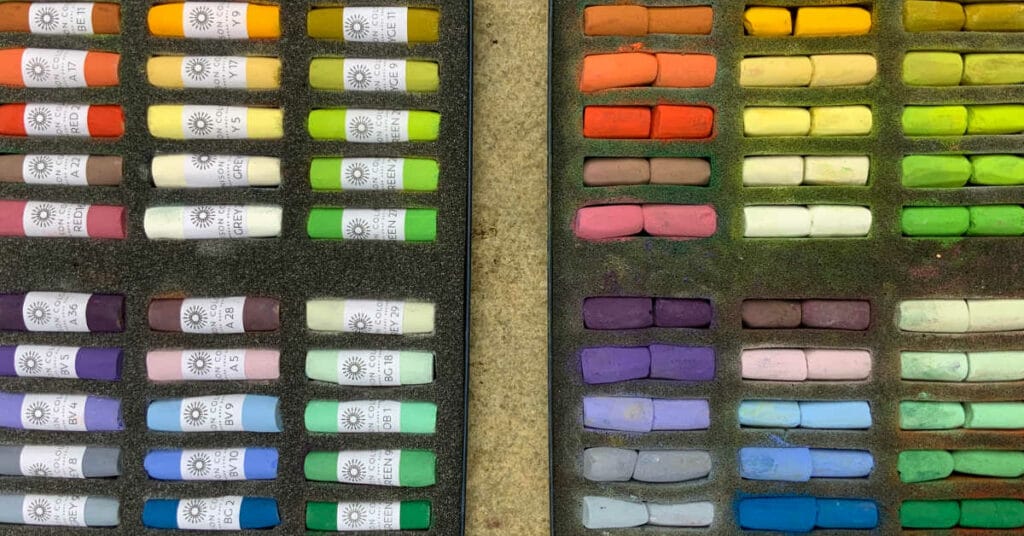 Breaking pastels by cathy pearce feat