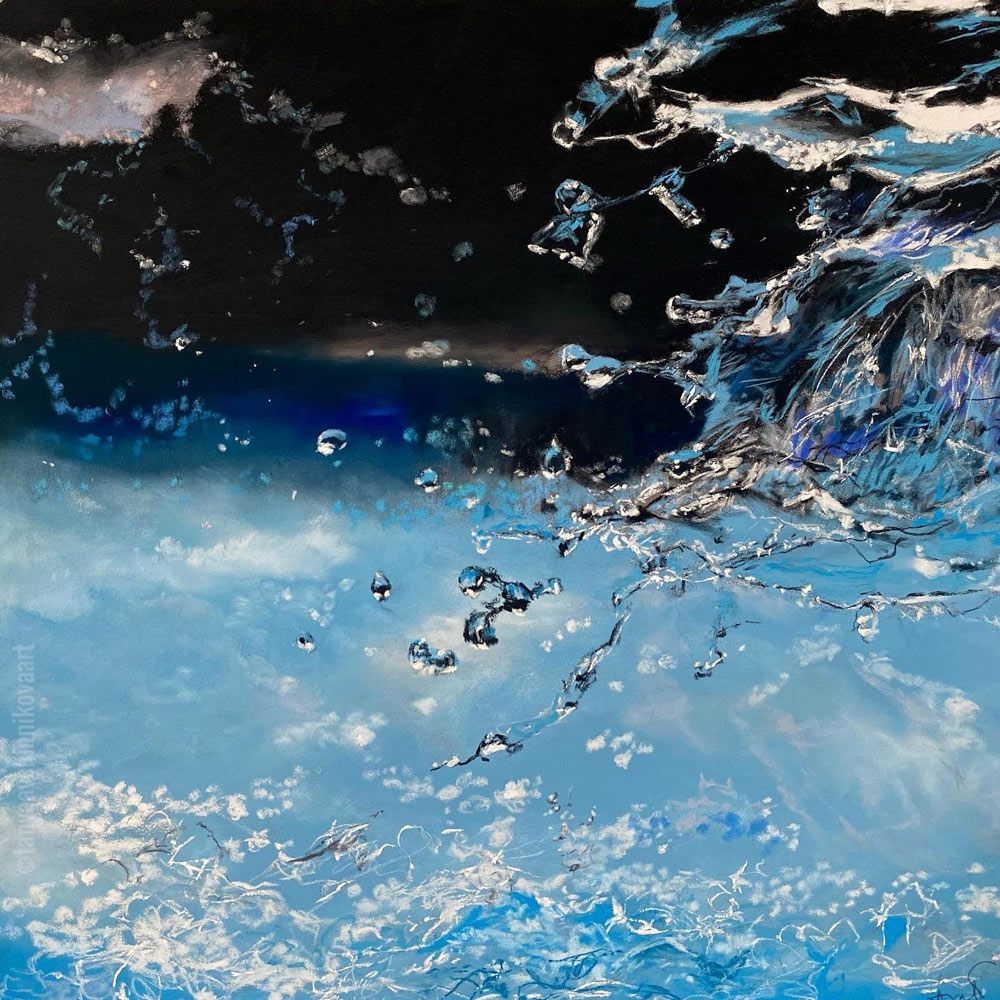 The Pastel Society Young Artist Award Winner 2022 - Tanya Avchinnikova 4 H2O Pastel Painting by Tanya Avchinnikova