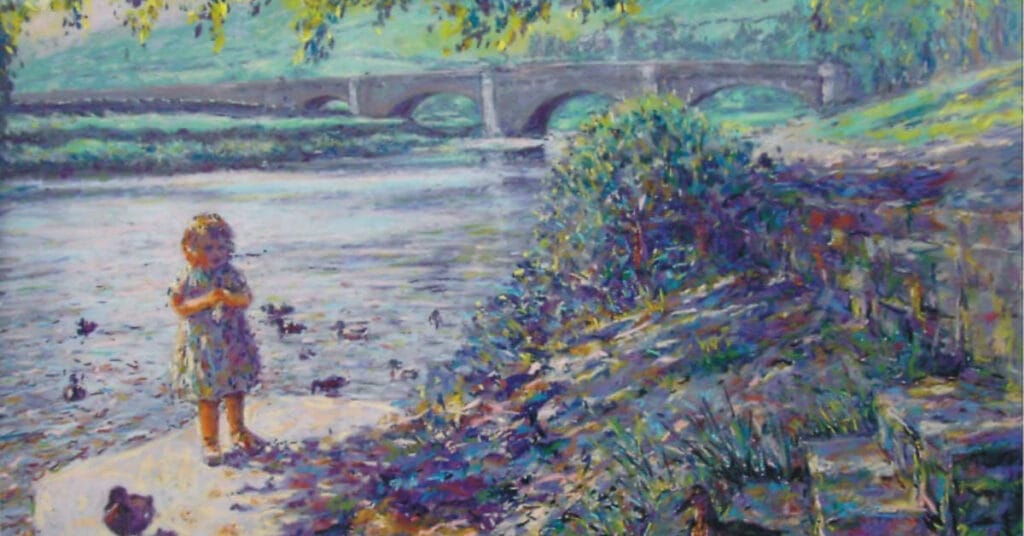 Pastel painting foundation notes by peter wood feat