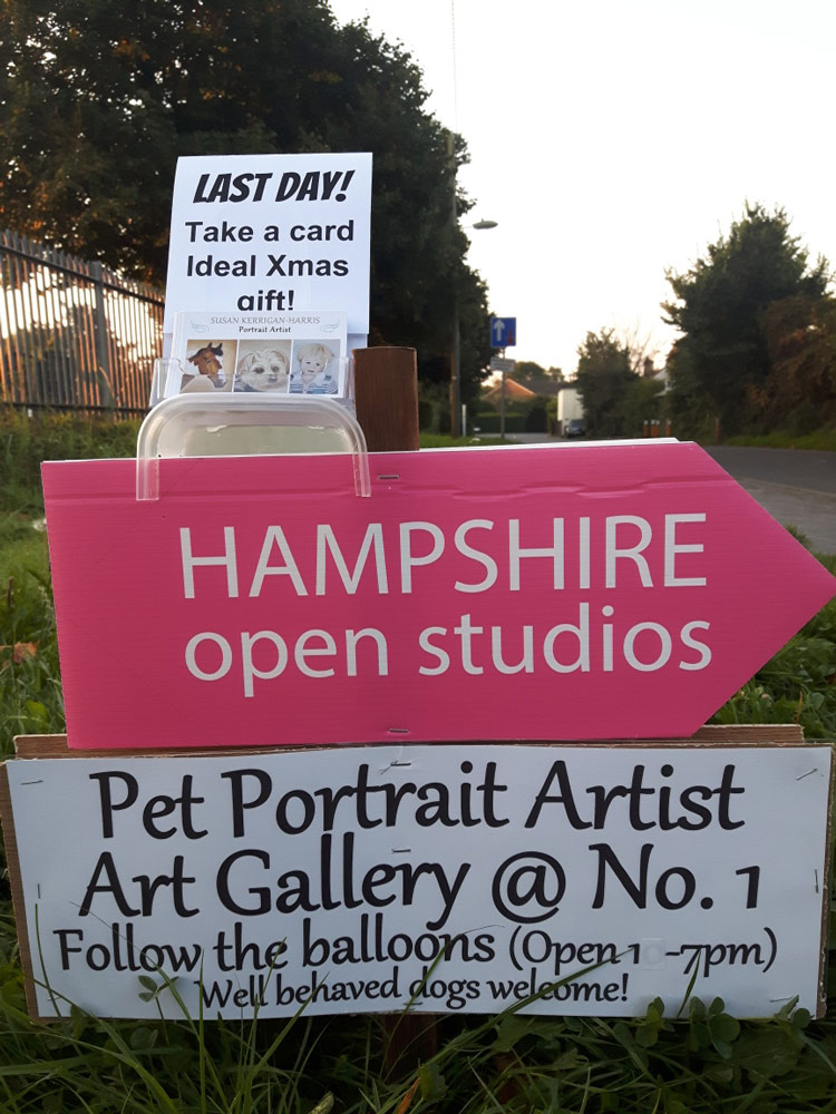 What Are Open Studios & Could You Join In? 1 Signage at the Open Studio