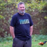 Green Colour Chart T-Shirt.