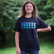 Blue Green Colour Chart Unisex T-Shirt