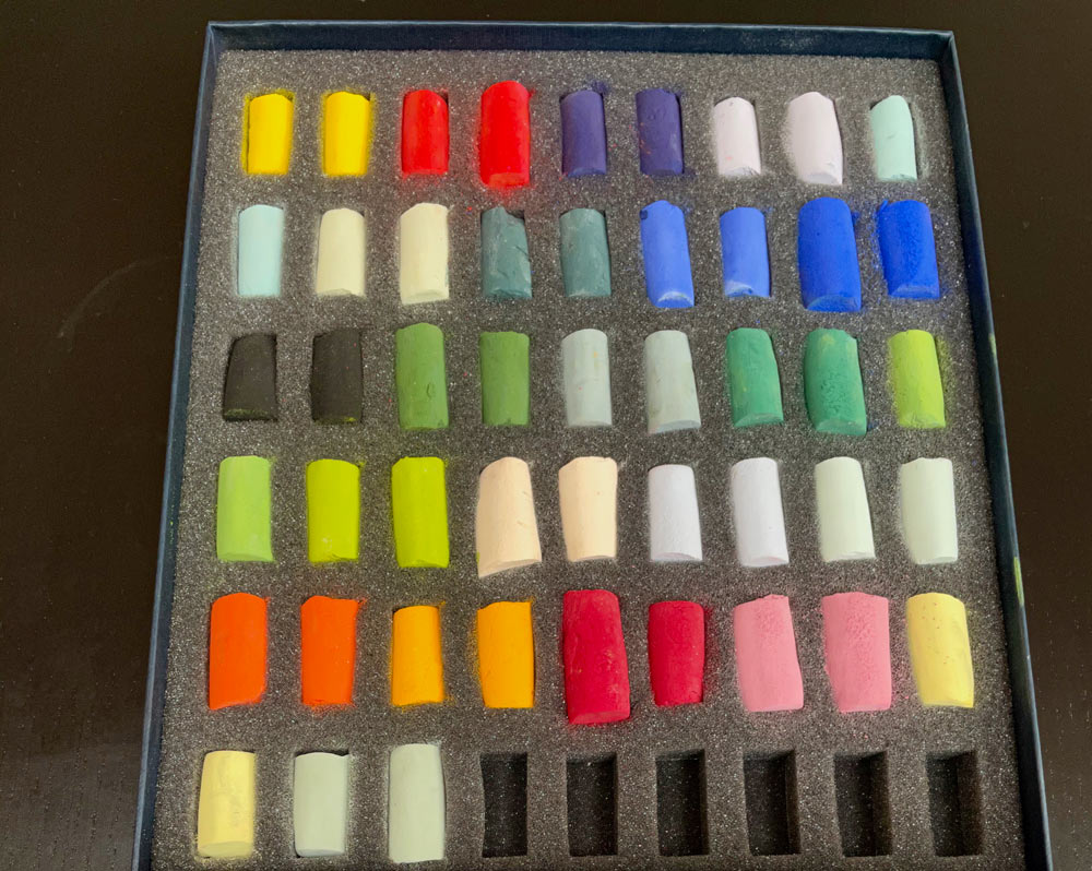 A selection of Unison Colour half-sticks.