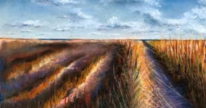 Beach underpainting process by daniel p thomas feat