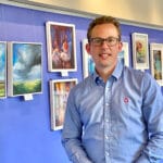 Profile photo of Daniel O'Brien at one of his galleries.